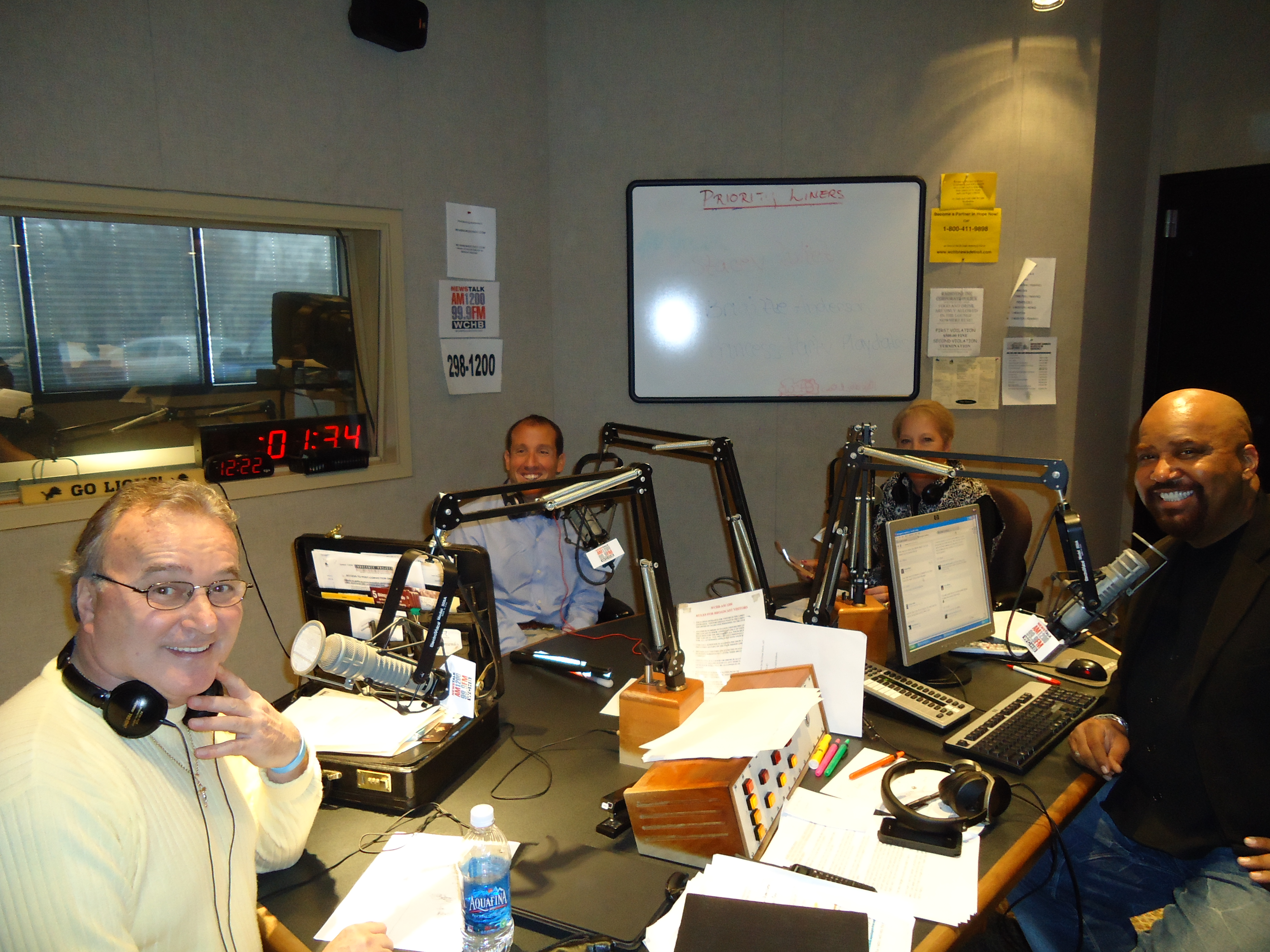 On the Angelo Henderson Radio Show with Richard Bernstein