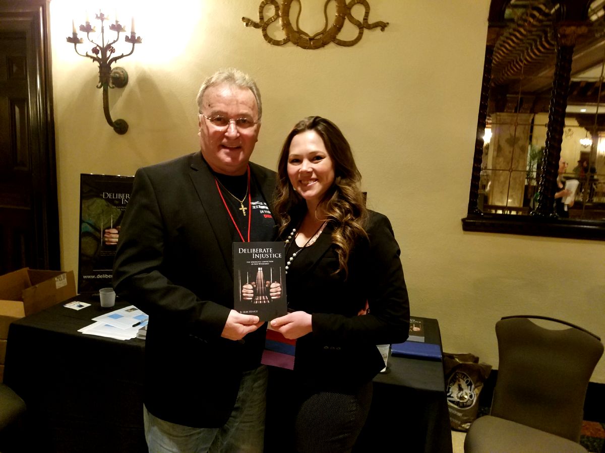 Kenny and Amanda Tringl of the Western Michigan Cooley Law School Innocence Project